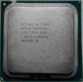 Processador Intel Core2 E5800 cache de 2 M