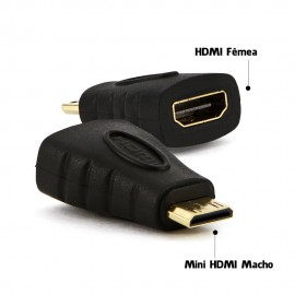 Adaptador HDMI Fmea para Mini HDMI Macho Placidostore